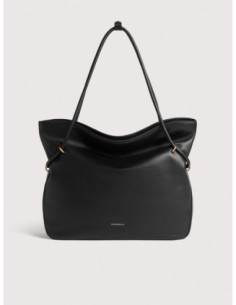 Borsa shopping in pelle liscia Coccinelle Lizzie Medium – Noir - foto 1