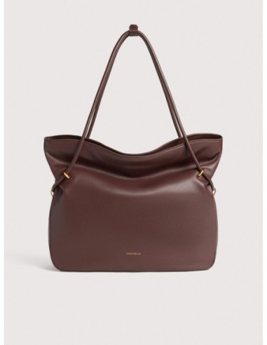 Borsa shopping in pelle liscia Coccinelle Lizzie Medium – Berry - foto 1