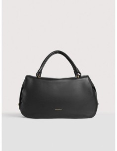 Borsa a mano in pelle liscia Coccinelle Lizzie Medium – Noir - foto 1
