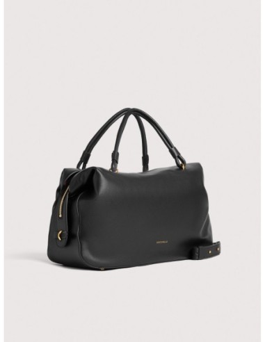 Borsa a mano in pelle liscia Coccinelle Lizzie Medium – Noir - foto 2