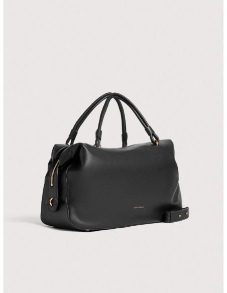 Borsa a mano in pelle liscia Coccinelle Lizzie Medium – Noir - foto 2