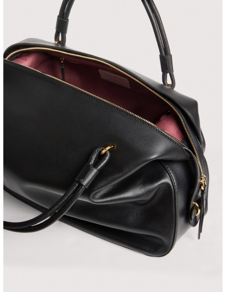 Borsa a mano in pelle liscia Coccinelle Lizzie Medium – Noir - foto 3