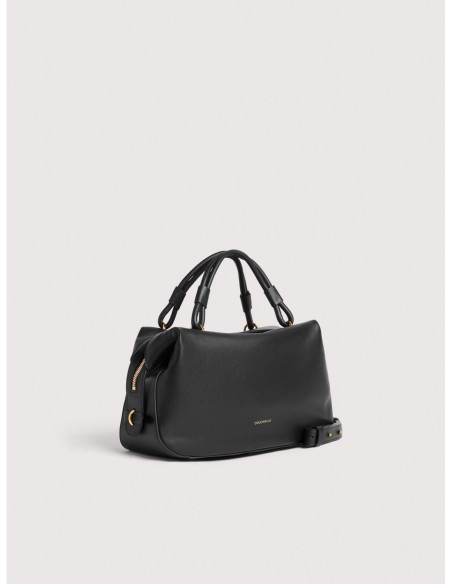 Borsa a mano in pelle liscia Coccinelle Lizzie Small – Noir - foto 2
