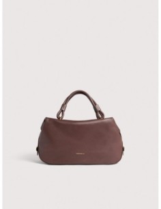 Borsa a mano in pelle liscia Coccinelle Lizzie Small – Berry - foto 1
