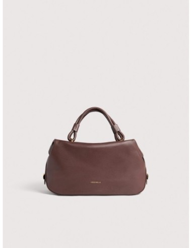 Borsa a mano in pelle liscia Coccinelle Lizzie Small – Berry - foto 1