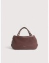 Borsa a mano in pelle liscia Coccinelle Lizzie Small – Berry