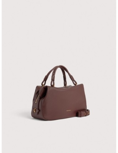 Borsa a mano in pelle liscia Coccinelle Lizzie Small – Berry - foto 2