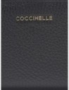 Portafoglio piccolo in pelle con grana Coccinelle Metallic Small – Noir Portafoglio piccolo in pelle con grana Coccinelle Metallic Small – Noir