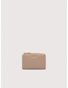 Portafoglio piccolo in pelle con grana Coccinelle Metallic Small – Warm Taupe - foto 1