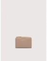 Portafoglio piccolo in pelle con grana Coccinelle Metallic Small – Warm Taupe Portafoglio piccolo in pelle con grana Coccinelle Metallic Small – Warm Taupe