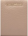 Portafoglio piccolo in pelle con grana Coccinelle Metallic Small – Warm Taupe Portafoglio piccolo in pelle con grana Coccinelle Metallic Small – Warm Taupe