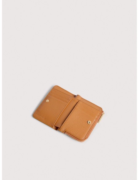 Portafoglio piccolo in pelle con grana Coccinelle Metallic Small – Robin - foto 2