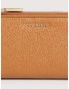 Portafoglio piccolo in pelle con grana Coccinelle Metallic Small – Robin Portafoglio piccolo in pelle con grana Coccinelle Metallic Small – Robin