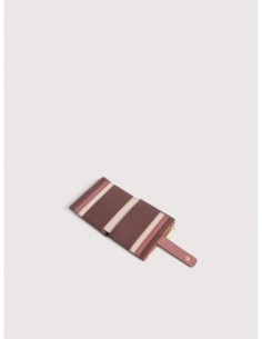 Portafoglio compatto in pelle tricolore Coccinelle Metallic Medium – Berry/Winter Rose/Eucalipto - foto 1 2
