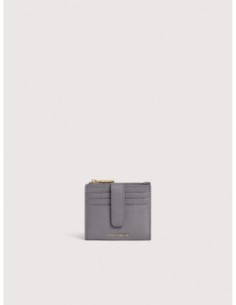 Portafoglio compatto in pelle con grana Coccinelle Metallic Medium – Stove - foto 1