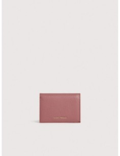 Portafoglio piccolo con bottone in pelle con grana Coccinelle Metallic Small – Winter Rose - foto 1