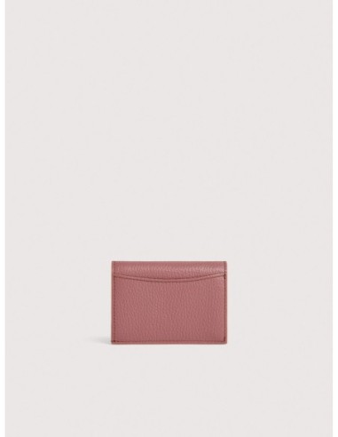 Portafoglio piccolo con bottone in pelle con grana Coccinelle Metallic Small – Winter Rose - foto 3