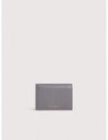 Portafoglio piccolo con bottone in pelle con grana Coccinelle Metallic Small – Stove