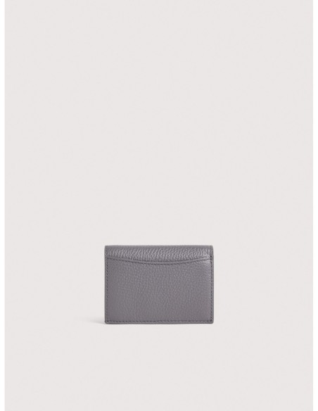 Portafoglio piccolo con bottone in pelle con grana Coccinelle Metallic Small – Stove - foto 3