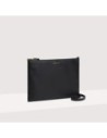 Minibag a tracolla in pelle con grana Coccinelle – Noir