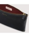 Minibag a tracolla in pelle con grana Coccinelle – Noir