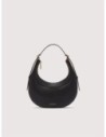 Minibag in pelle con grana Coccinelle Whisper Mini – Noir