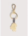 Charm portachiavi cane in pelle e metallo Coccinelle Basic Metal – Stove