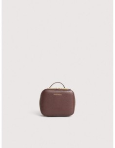 Portagioie in pelle con grana Coccinelle Jewelry Medium – Berry - foto 1