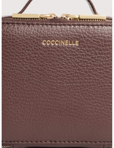 Portagioie in pelle con grana Coccinelle Jewelry Medium – Berry - foto 3