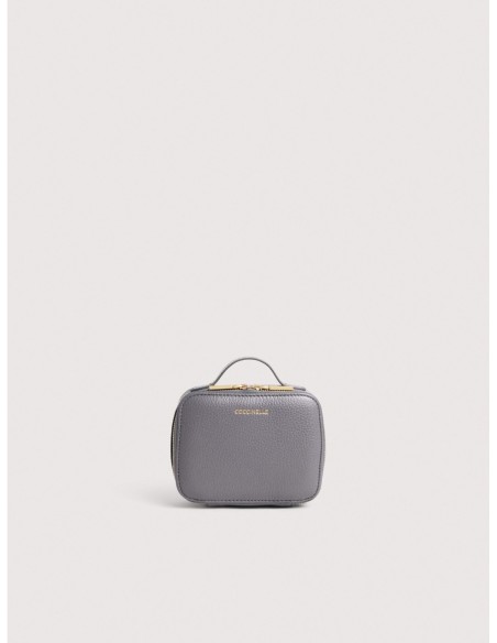 Portagioie in pelle con grana Coccinelle Jewelry Medium – Stove - foto 1