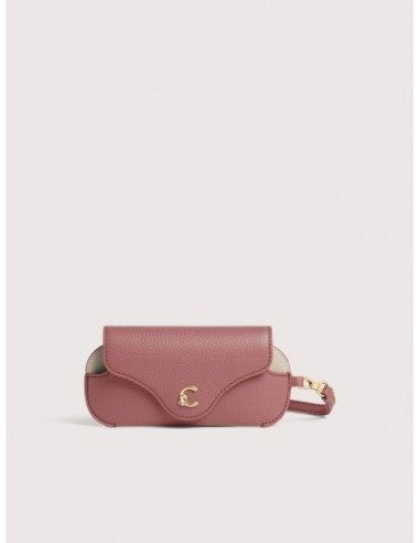 Portaocchiali in pelle con grana Coccinelle C-Me Mini – Winter Rose - foto 1