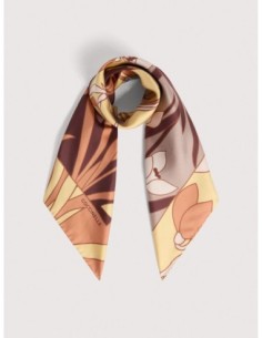 Foulard in seta Coccinelle Maxi Snowdrops – Multicolor Honey - foto 1 2