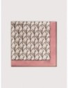 Foulard in seta Coccinelle Snowdrop Wallpaper – Multicolor Fango