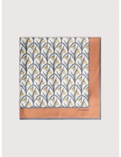 Foulard in seta Coccinelle Snowdrop Wallpaper – Multicolor Stove - foto 1