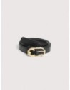 Cintura donna in pelle con grana Coccinelle C-Me – Noir Cintura donna in pelle con grana Coccinelle C-Me – Noir