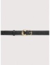 Cintura donna in pelle con grana Coccinelle C-Me – Noir Cintura donna in pelle con grana Coccinelle C-Me – Noir