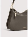 Borsa hobo in pelle con grana Coccinelle Nory Small – Fango Borsa hobo in pelle con grana Coccinelle Nory Small – Fango