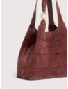 Borsa shopping in camoscio ricamato Coccinelle C-Easy Large – Berry Borsa shopping in camoscio ricamato Coccinelle C-Easy Large – Berry