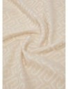 Stola needle punch con logo monogram Liu Jo – Beige Stola needle punch con logo monogram Liu Jo – Beige