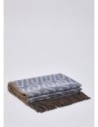 Stola monogram con frange sui bordi Liu Jo – Denim blu Stola monogram con frange sui bordi Liu Jo – Denim blu
