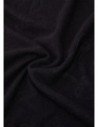 Stola ampia con logo monogram Liu Jo – Nero