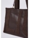 Tote bag grande con maxi logo Liu Jo – Testa di moro
