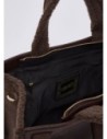 Tote bag grande con maxi logo Liu Jo – Testa di moro