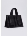 Tote bag grande con maxi logo Liu Jo – Nero