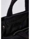 Tote bag grande con maxi logo Liu Jo – Nero