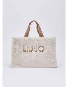 Tote bag grande in teddy Liu Jo – Burro - foto 1 2