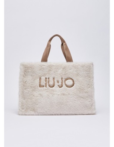 Tote bag grande in teddy Liu Jo – Burro - foto 2