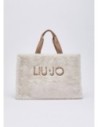 Tote bag grande in teddy Liu Jo – Burro