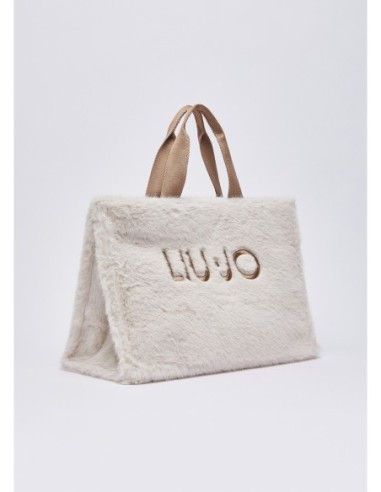 Tote bag grande in teddy Liu Jo – Burro - foto 3