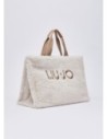 Tote bag grande in teddy Liu Jo – Burro